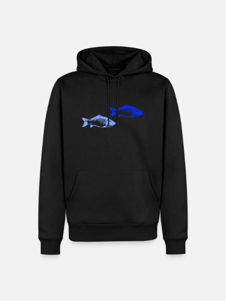 Pisces 2 - Men’s Premium Organic Hoodie - black