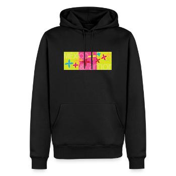 For the love of Mexico - Men’s Premium Organic Hoodie - black - Front - Nico (187cm)