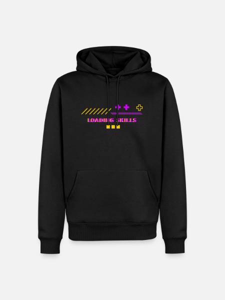Loading Skills - Men’s Premium Organic Hoodie - black
