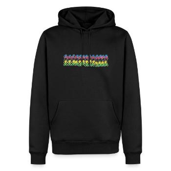 World Champion Jersey Rainbow Jersey Cycling - Men’s Premium Organic Hoodie - black - Front - Nico (187cm)