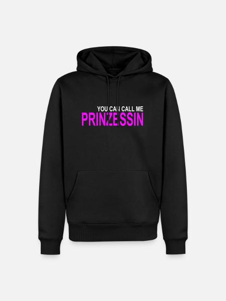 Appelez-moi Princesse - Sweat à capuche Premium bio Homme - noir