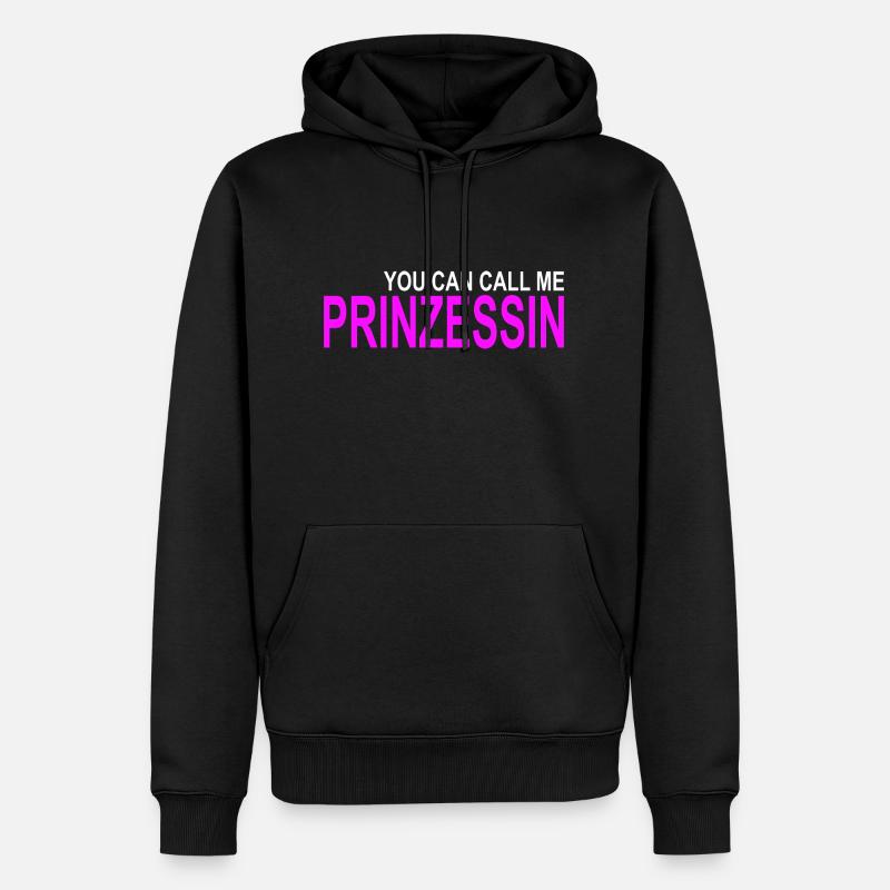 Appelez-moi Princesse - Sweat à capuche Premium bio Homme - noir
