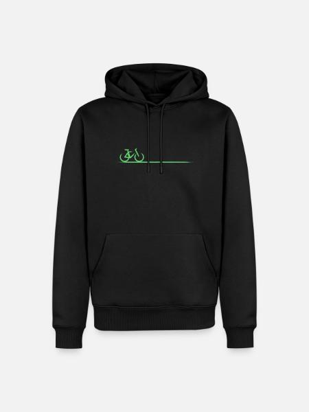 Cycling Cycling Bicycle courier - Men’s Premium Organic Hoodie - black