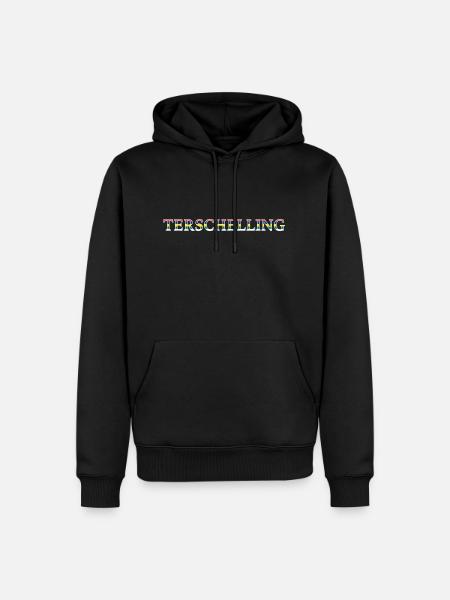 Terschelling - Men’s Premium Organic Hoodie - black