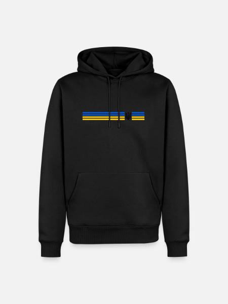 UKRAINE Sporty - Men’s Premium Organic Hoodie -