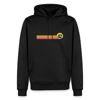 Ostthüringen Merch - Hanfried - Männer Premium Bio Hoodie - Schwarz - Vorne - Nico (187cm)