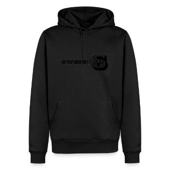26. Geburtstag Geschenkideen für Ihn Herren Hemd - Männer Premium Bio Hoodie - Schwarz - Vorne - Nico (187cm)
