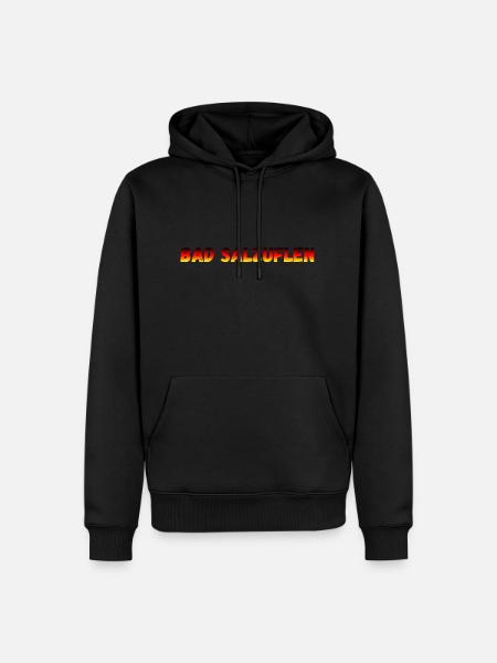 Bad Salzuflen - Sweat à capuche Premium bio Homme - noir