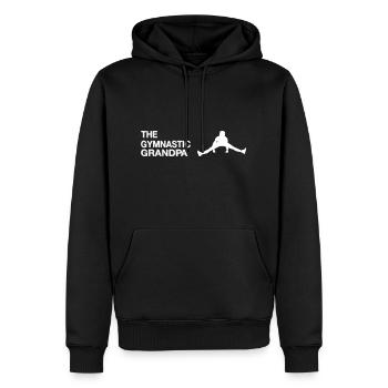 Opa Gymnastik - Männer Premium Bio Hoodie - Schwarz - Vorne - Nico (187cm)