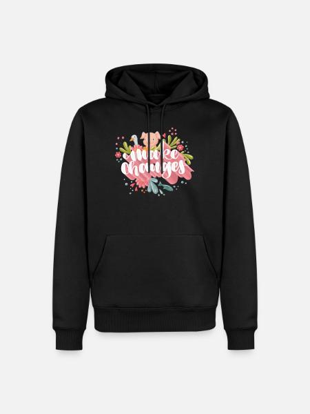 Make changes! - Männer Premium Bio Hoodie - Schwarz