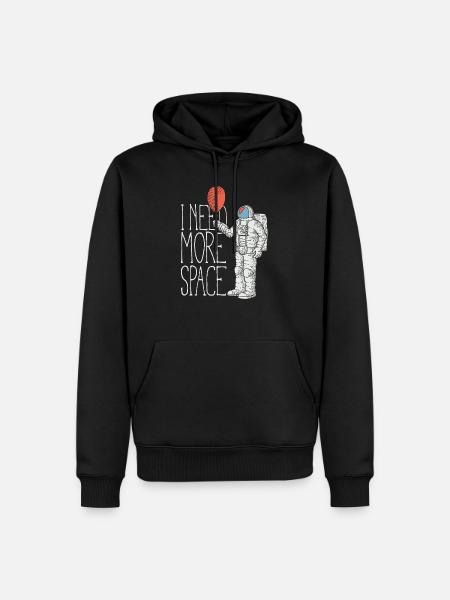 Proverbes - Sweat à capuche Premium bio Homme - noir