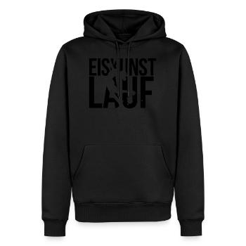 eiskunstlauf - Männer Premium Bio Hoodie - Schwarz - Vorne - Nico (187cm)