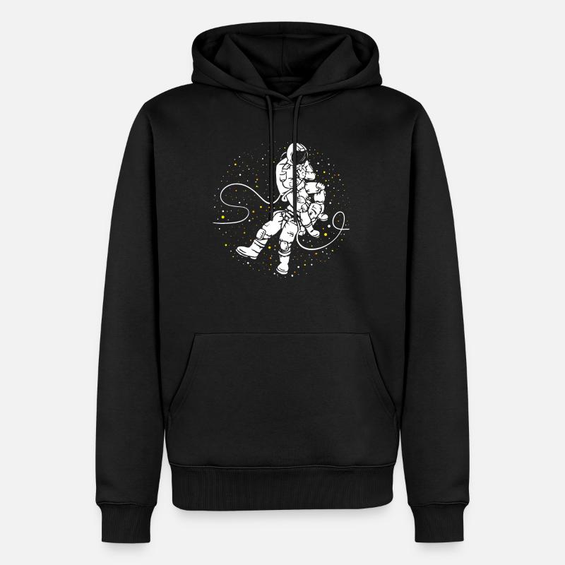 Jiu Jitsu - Sweat à capuche Premium bio Homme - noir