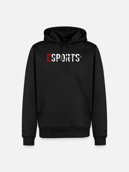 eSports Gaming - Men’s Premium Organic Hoodie - black