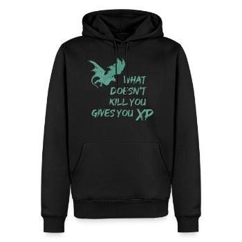 Gaming dungeon role-playing game - Men’s Premium Organic Hoodie - black - Front - Nico (187cm)