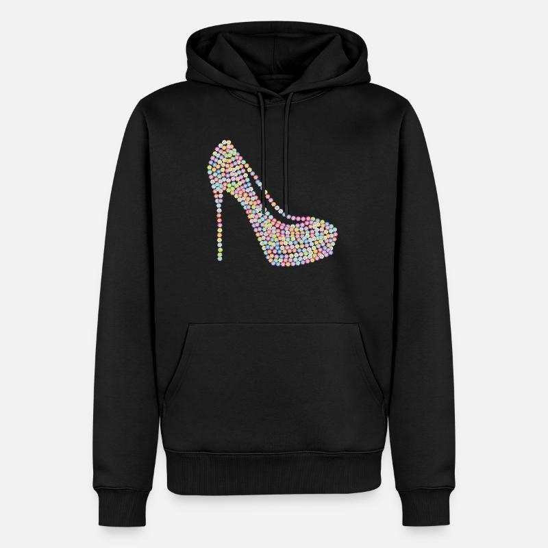 Schuhe - Männer Premium Bio Hoodie - Schwarz