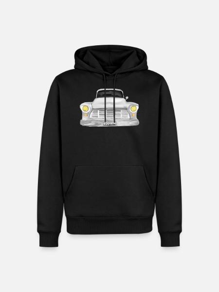 55 pick-ups - Men’s Premium Organic Hoodie - black