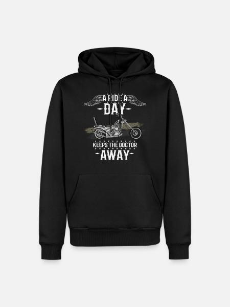 Chopper sayings gift - Men’s Premium Organic Hoodie - black