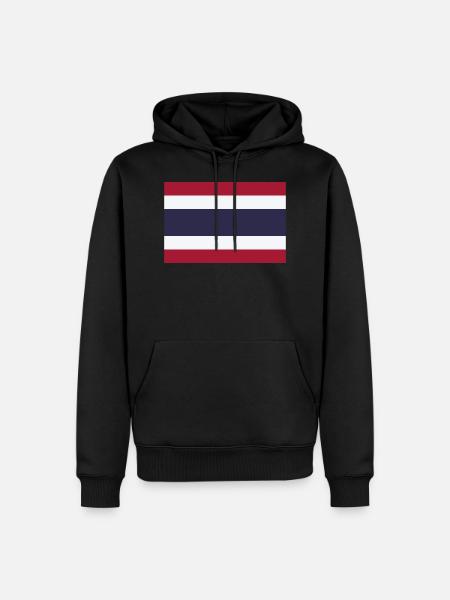 Thailand - Men’s Premium Organic Hoodie - black