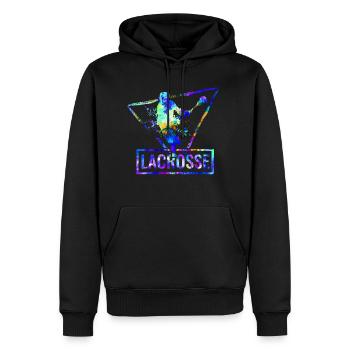 lacrosse - Sweat à capuche Premium bio Homme - noir - Devant - Nico (187cm)