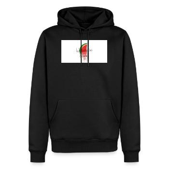 Watermelon Sugar - Männer Premium Bio Hoodie - Schwarz - Vorne - Nico (187cm)