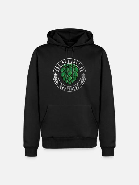 brewery - Men’s Premium Organic Hoodie - black