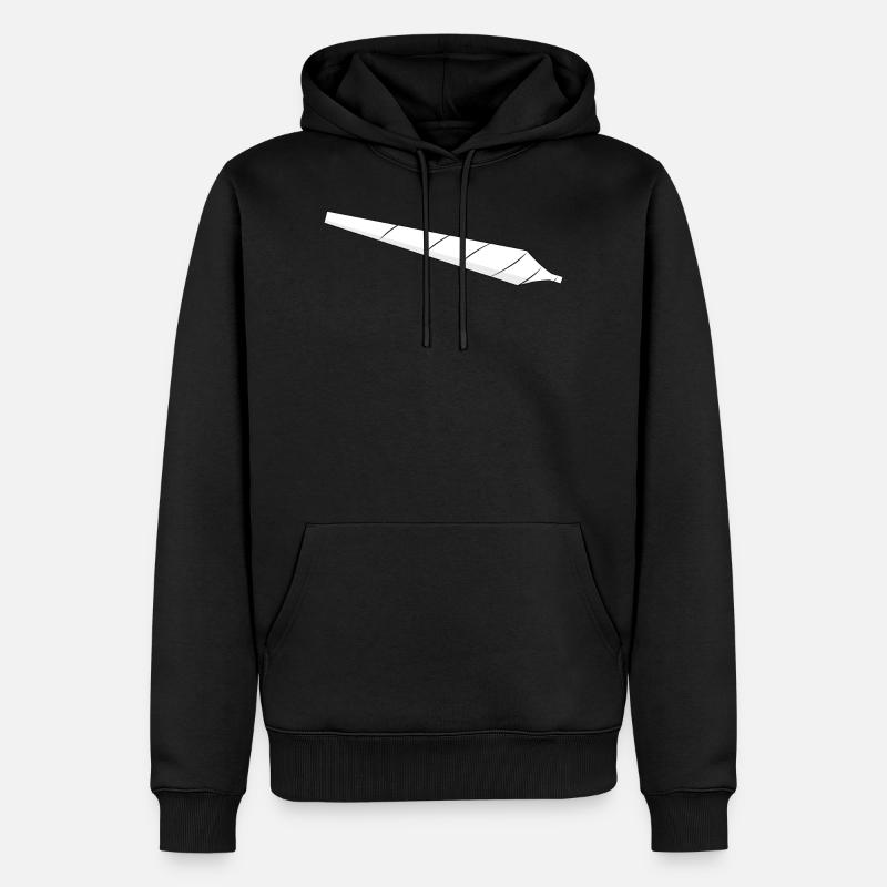 Joint - Sweat à capuche Premium bio Homme - noir