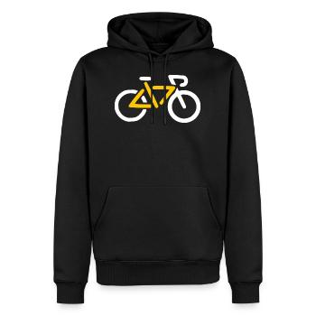 Programmierer Geek Code Fahrrad Bike - Männer Premium Bio Hoodie - Schwarz - Vorne - Nico (187cm)