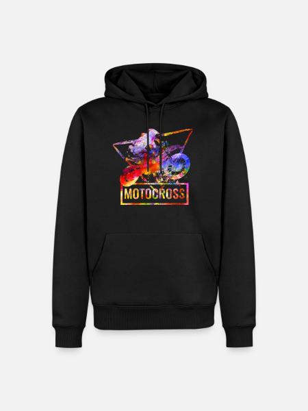 Motocross - Men’s Premium Organic Hoodie - black
