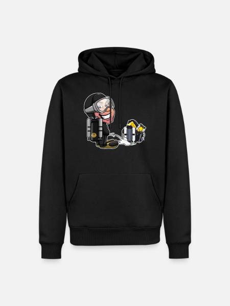 Megalodon CCR - Men’s Premium Organic Hoodie - black