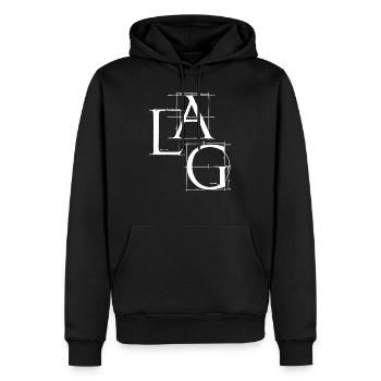 Legends at Gaming PC Nerd Games Gamer Shirt - Männer Premium Bio Hoodie - Schwarz - Vorne - Nico (187cm)