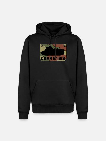Char B1 BIS - Men’s Premium Organic Hoodie - black