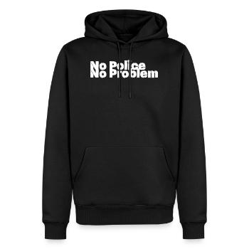 redbubble - Sweat à capuche Premium bio Homme - noir - Devant - Nico (187cm)