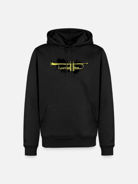 Trompete Dirty Edition - Männer Premium Bio Hoodie -
