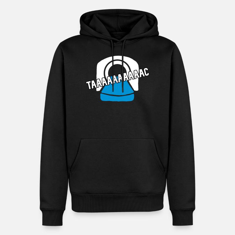 CT taaaaac - Männer Premium Bio Hoodie - Schwarz