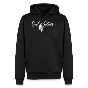 Soul sisters Geschenk Spruch Freunde Bro - Männer Premium Bio Hoodie - Schwarz - Vorne - Nico (187cm)