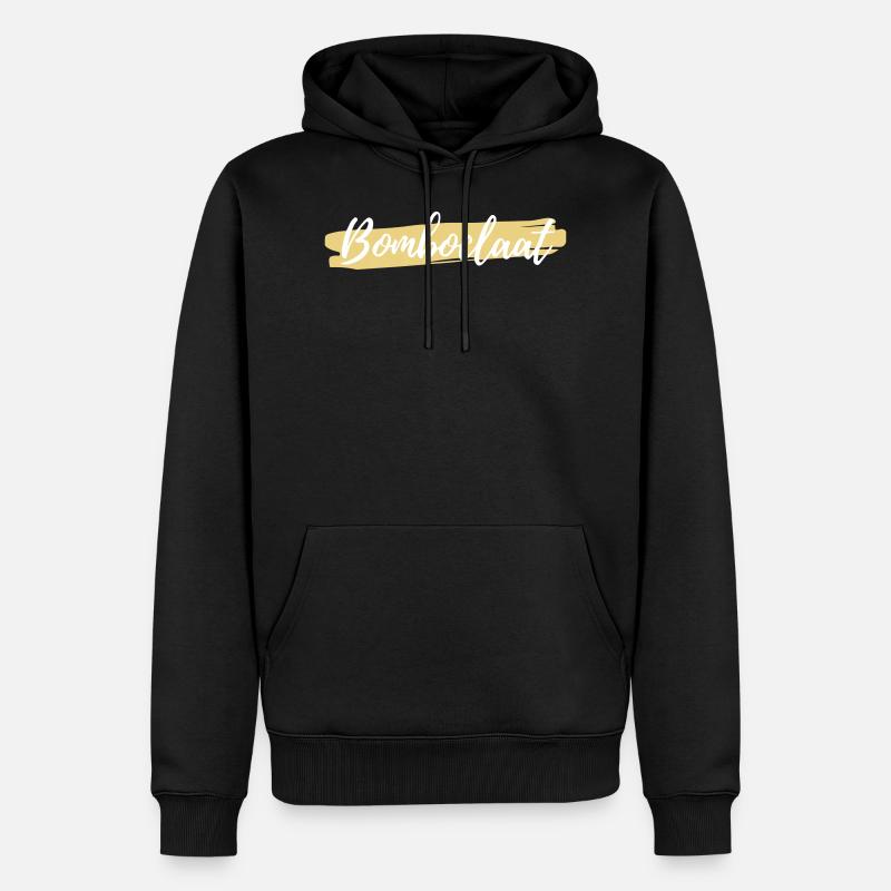 Bomboclaat - Sweat à capuche Premium bio Homme - noir
