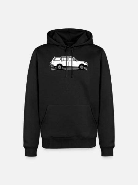 Wartburg 2 - Men’s Premium Organic Hoodie - black