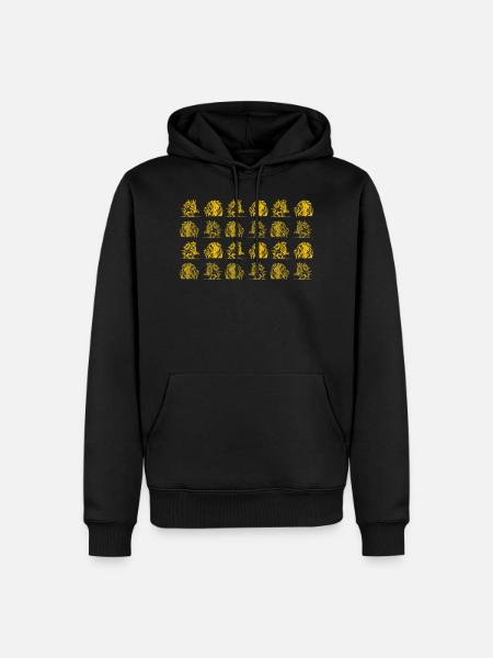 Lion King - Men’s Premium Organic Hoodie - black