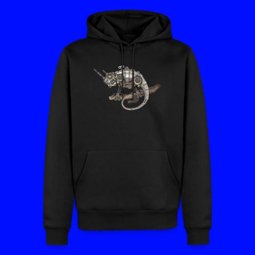 Steampunk Caméléon - Sweat à capuche Premium bio Homme