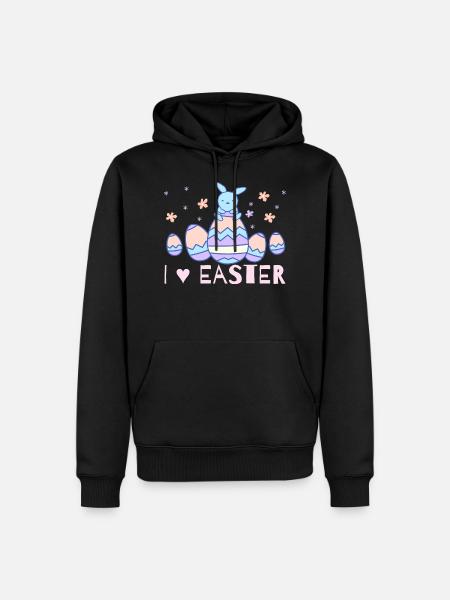 easter day - Men’s Premium Organic Hoodie - black