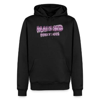 Married. Sorry boys - Männer Premium Bio Hoodie - Schwarz - Vorne - Nico (187cm)