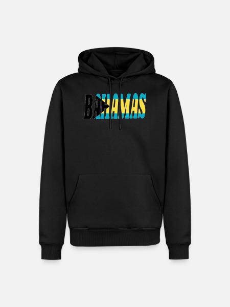 Bahamas - Men’s Premium Organic Hoodie - black