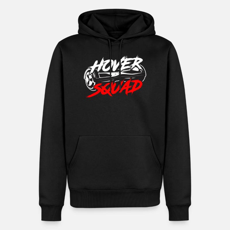 Hoverboard Hover Board cadeau - Sweat à capuche Premium bio Homme - noir