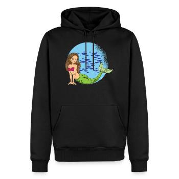 SIRENE by The Manzanita ́s - Men’s Premium Organic Hoodie - black - Front - Nico (187cm)