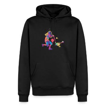 Scooter Tretroller Stunts Skatepark Tretroller - Männer Premium Bio Hoodie - Schwarz - Vorne - Nico (187cm)