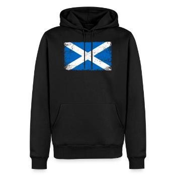 Schottland Flagge schottische Fahne für Patrioten - Männer Premium Bio Hoodie - Schwarz - Vorne - Nico (187cm)