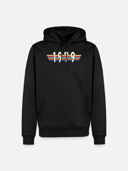Year 1979 - Men’s Premium Organic Hoodie - black