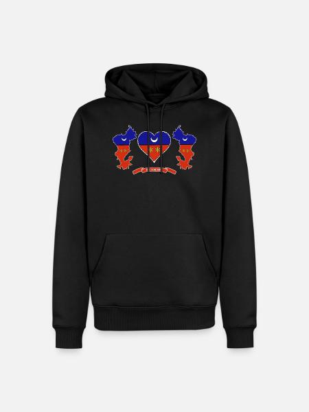 MAYOTTE - Men’s Premium Organic Hoodie - black