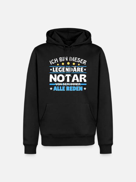 I'm this legendary - - Men’s Premium Organic Hoodie - black